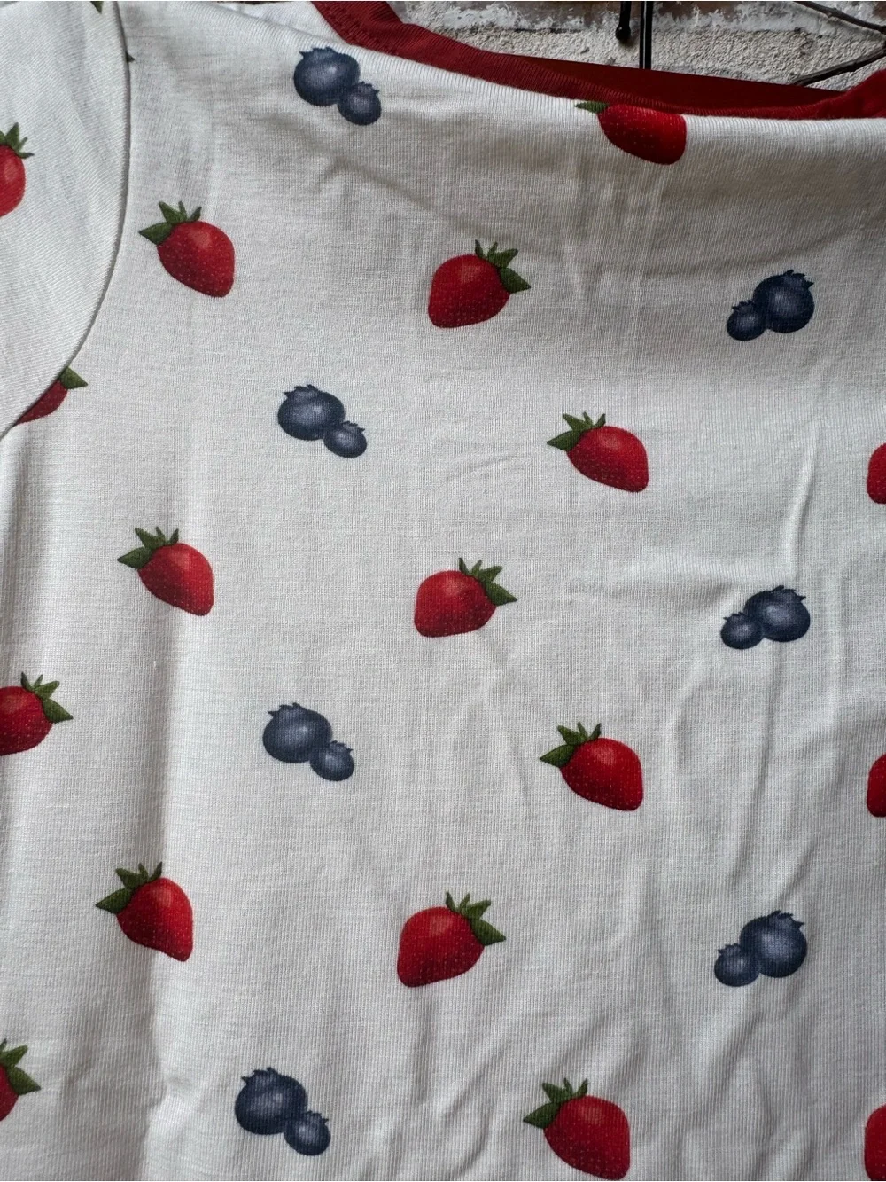 🍓 Larkspur Baby Co. Bamboo Short Sleeve PJs Set 